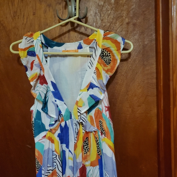 Oliphant Multicolor Maxi Dress - Picture 6 of 11